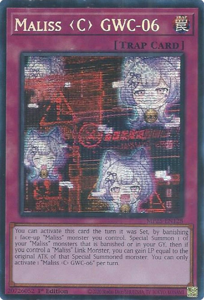 Maliss C GWC-06 - (MP25-EN128) - Secret Rare 1st Edition