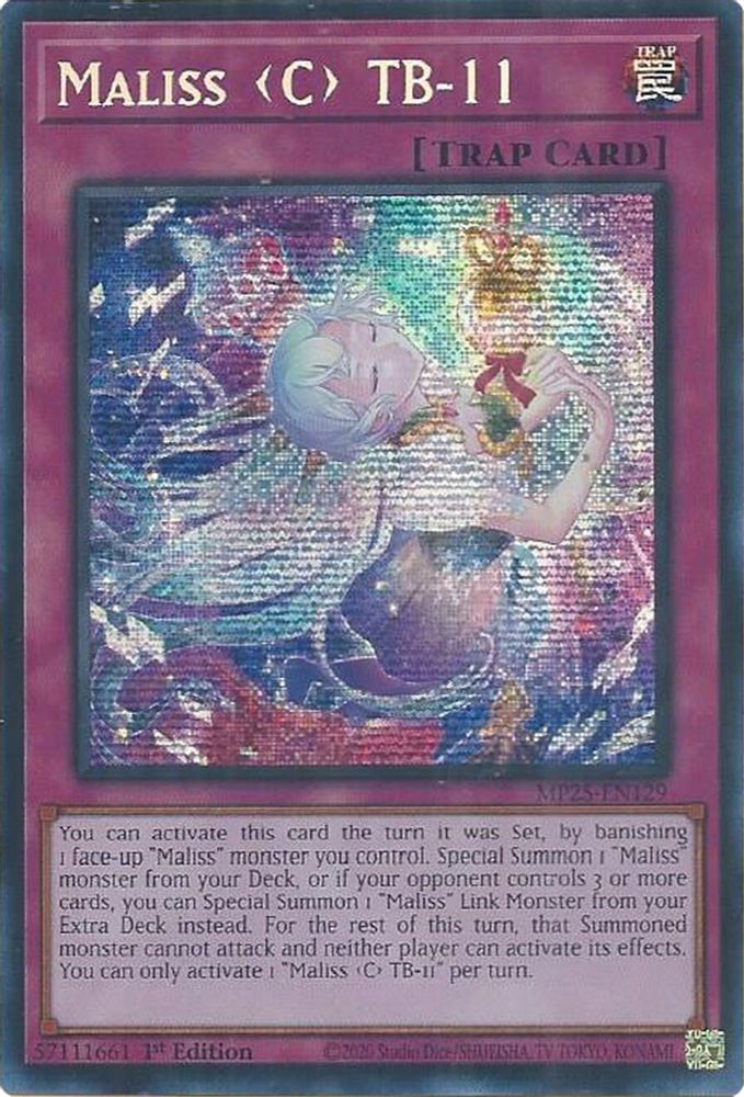 Maliss C TB-11 - (MP25-EN129) - Secret Rare 1st Edition