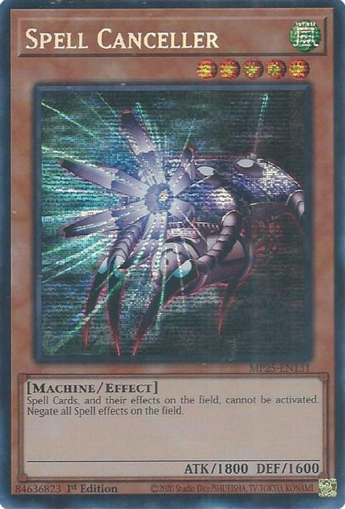 Spell Canceller - (MP25-EN131) - Secret Rare 1st Edition