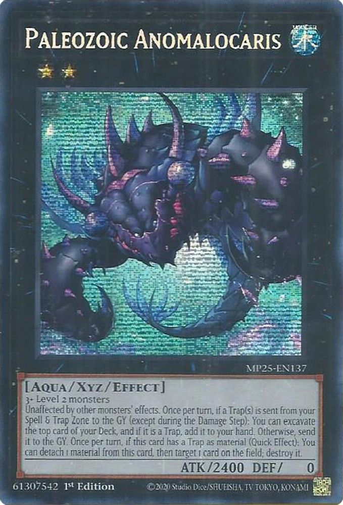 Paleozoic Anomalocaris - (MP25-EN137) - Secret Rare 1st Edition