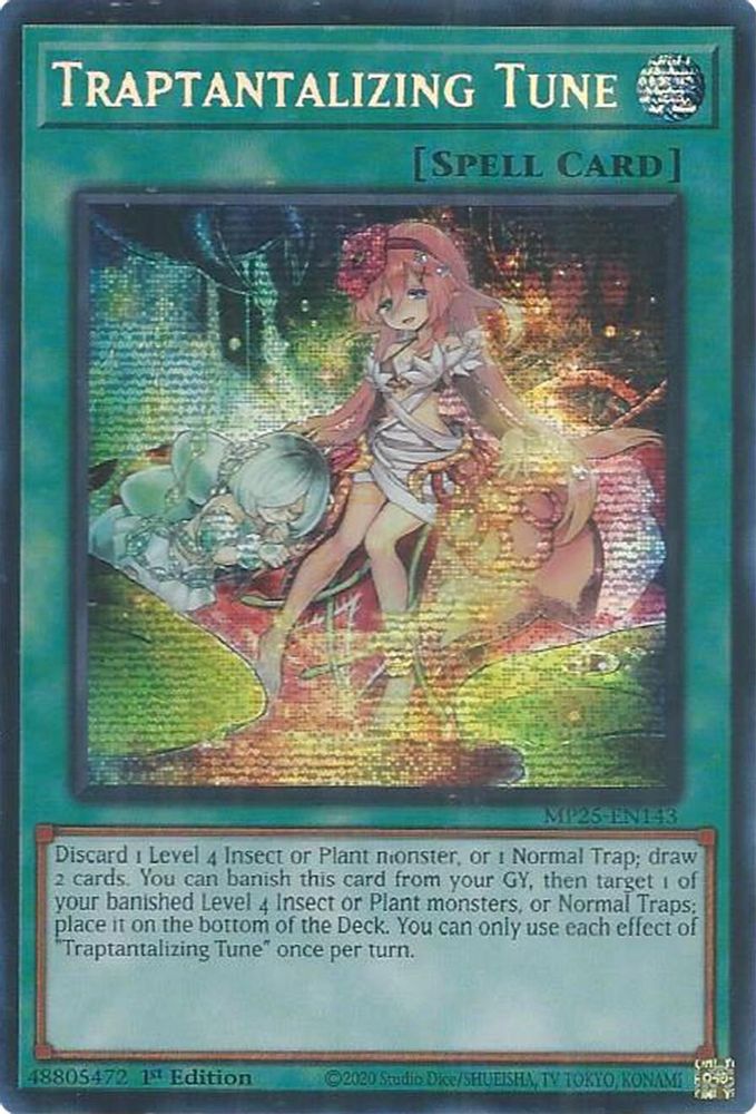 Traptantalizing Tune - (MP25-EN143) - Secret Rare 1st Edition