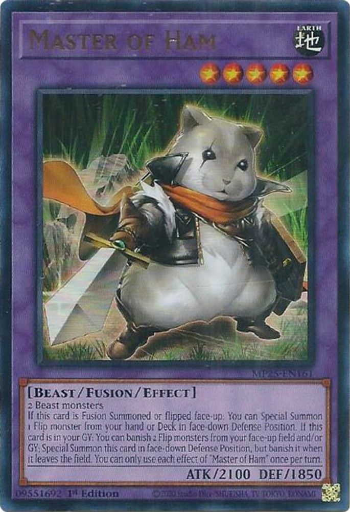 Master of Ham - (MP25-EN161) - Ultra Rare 1st Edition