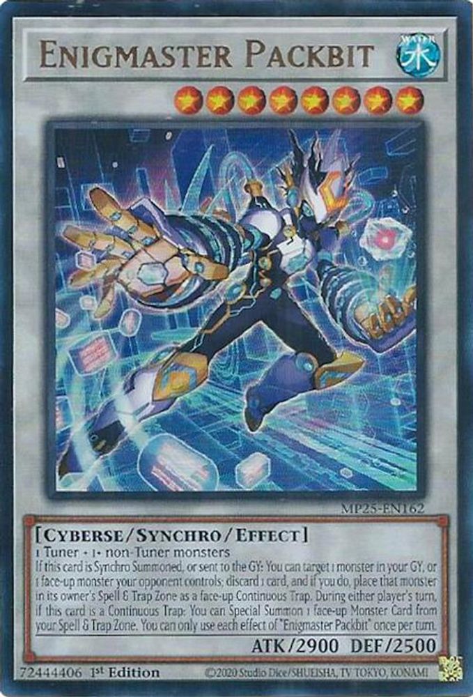 Enigmaster Packbit - (MP25-EN162) - Ultra Rare 1st Edition