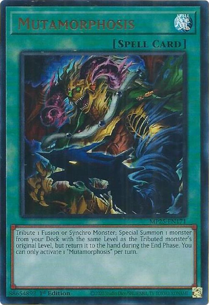 Mutamorphosis - (MP25-EN171) - Ultra Rare 1st Edition