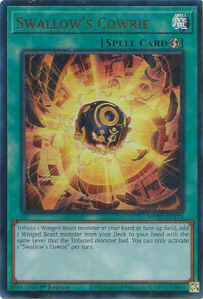 Swallow's Cowrie - (MP25-EN174) - Ultra Rare 1st Edition