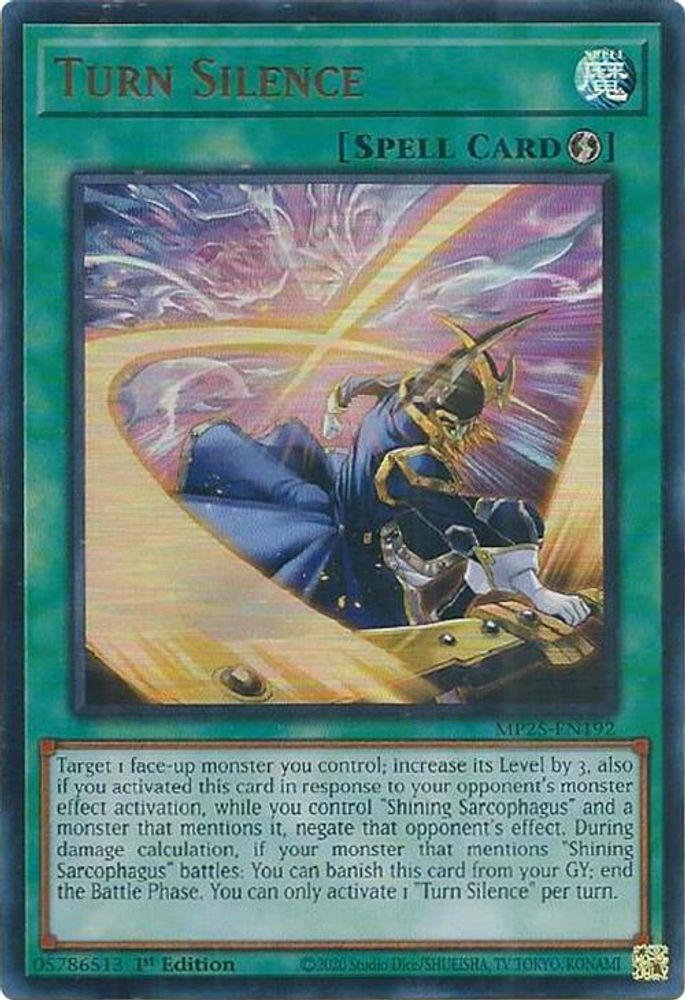 Turn Silence - (MP25-EN192) - Ultra Rare 1st Edition