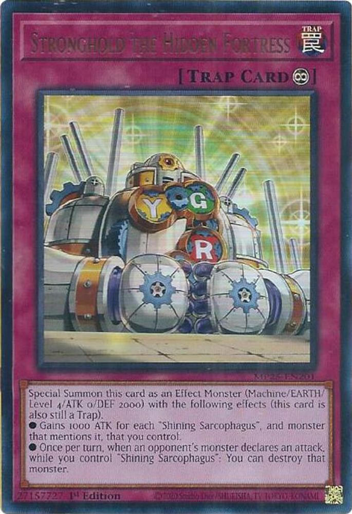 Stronghold the Hidden Fortress - (MP25-EN201) - Ultra Rare 1st Edition