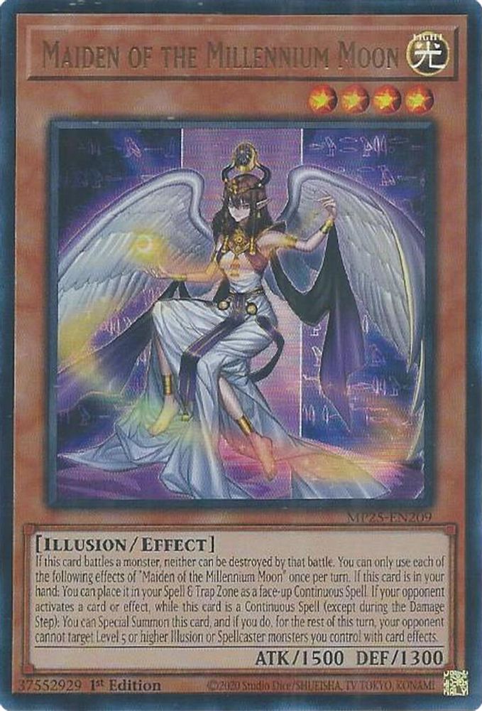 Maiden of the Millennium Moon - (MP25-EN209) - Ultra Rare 1st Edition