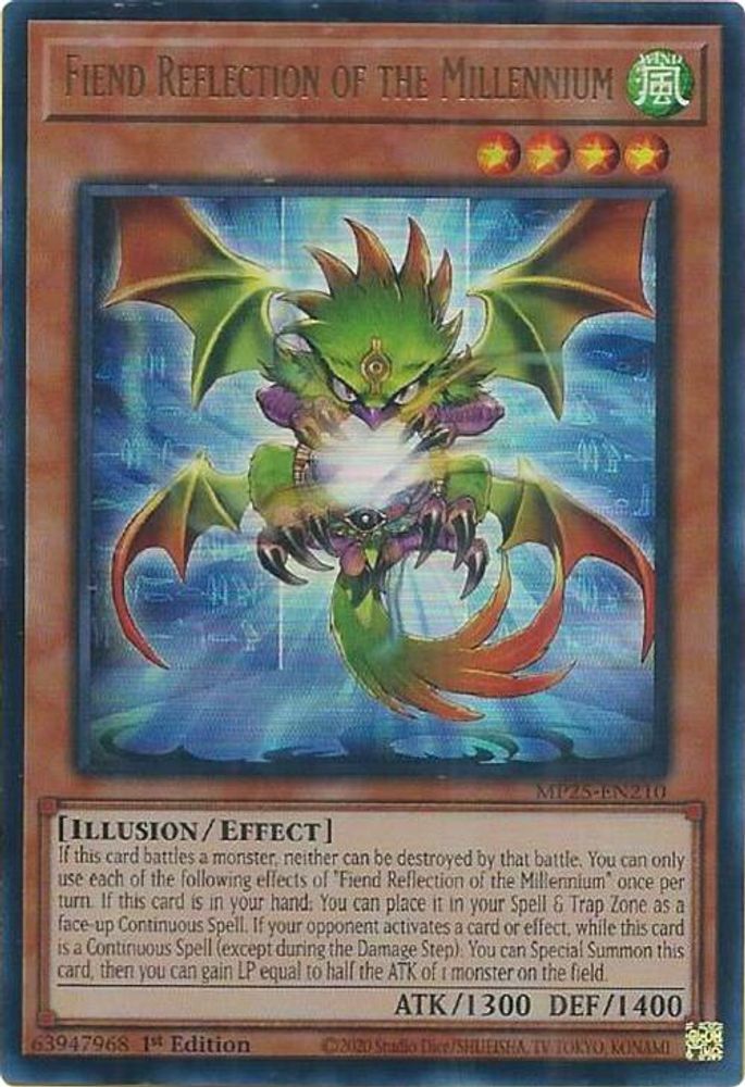 Fiend Reflection of the Millennium - (MP25-EN210) - Ultra Rare 1st Edition