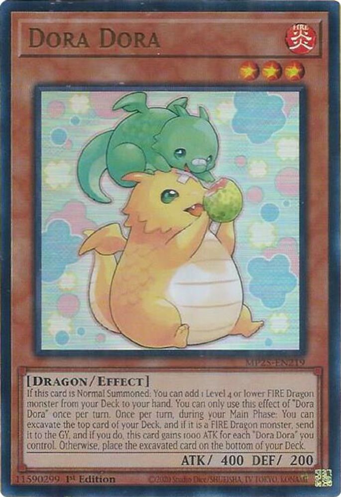 Dora Dora - (MP25-EN219) - Ultra Rare 1st Edition
