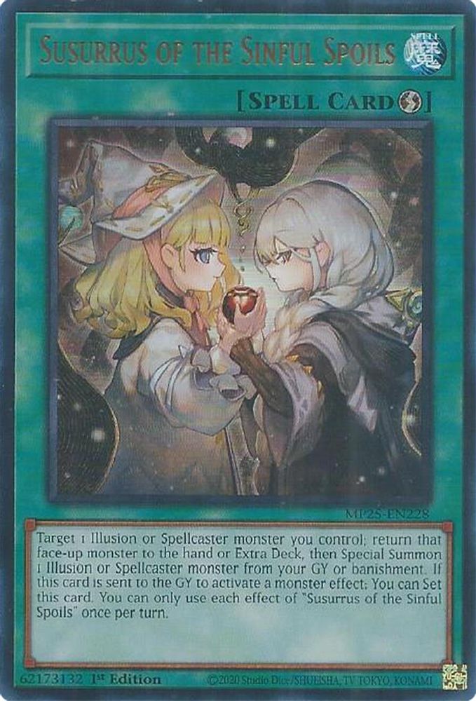 Susurrus of the Sinful Spoils - (MP25-EN228) - Ultra Rare 1st Edition