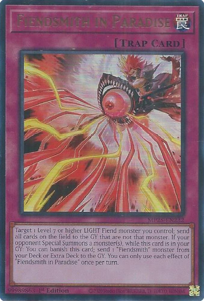 Fiendsmith in Paradise - (MP25-EN232) - Ultra Rare 1st Edition