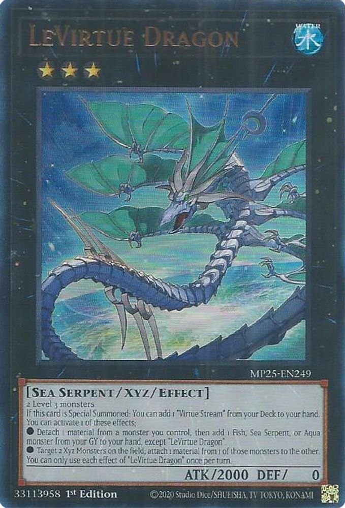 LeVirtue Dragon - (MP25-EN249) - Ultra Rare 1st Edition