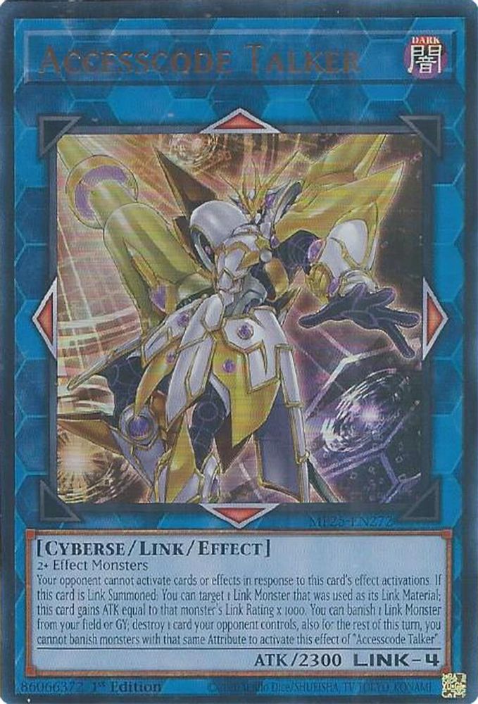 Accesscode Talker - (MP25-EN272) - Ultra Rare 1st Edition