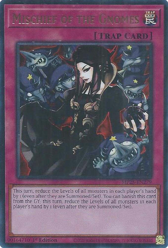 Mischief of the Gnomes - (MP25-EN279) - Ultra Rare 1st Edition