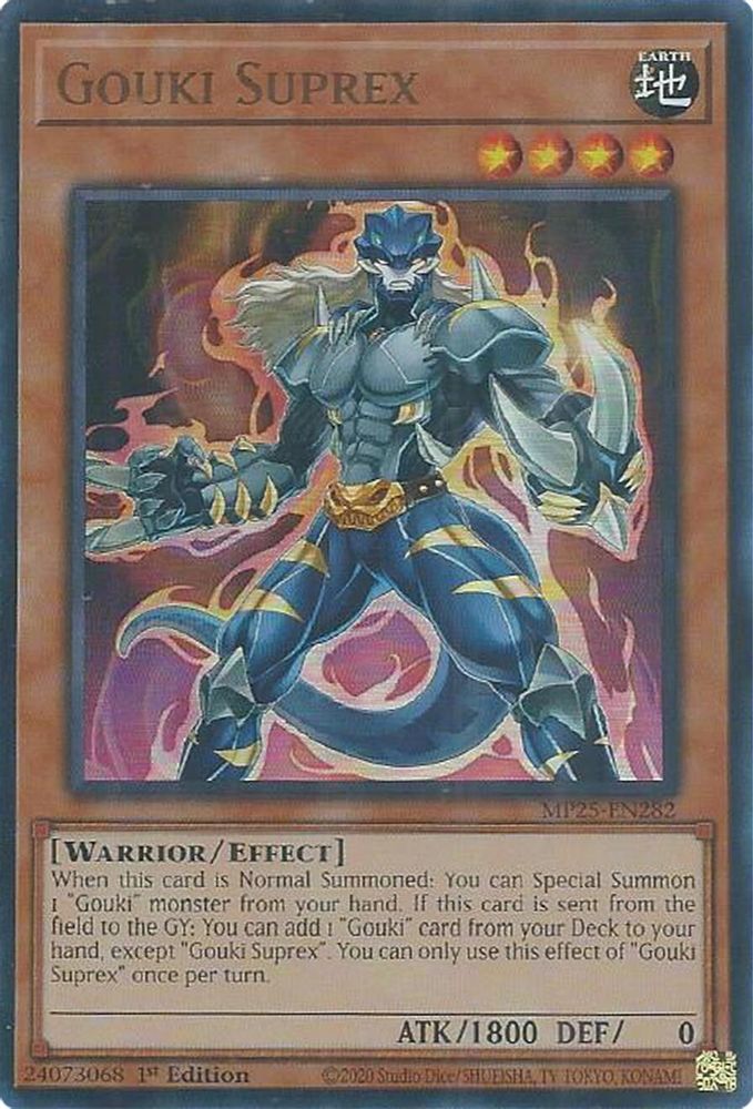 Gouki Suprex - (MP25-EN282) - Ultra Rare 1st Edition