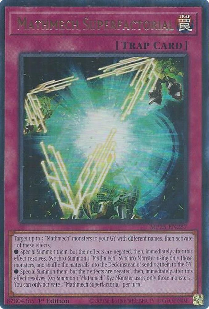 Mathmech Superfactorial - (MP25-EN287) - Ultra Rare 1st Edition