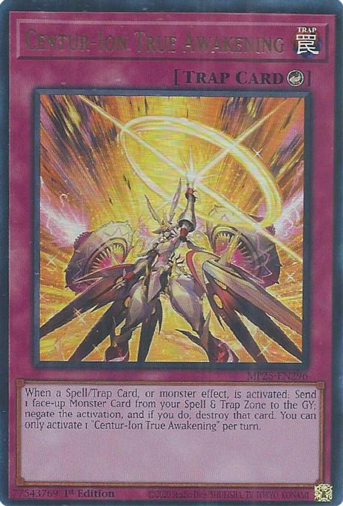 Centur-Ion True Awakening - (MP25-EN296) - Ultra Rare 1st Edition