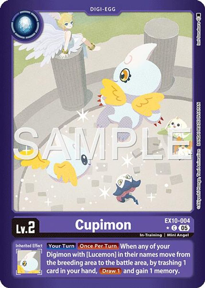 Cupimon (Limited Foil) (EX10-004) Common - Digimon Sinister Order