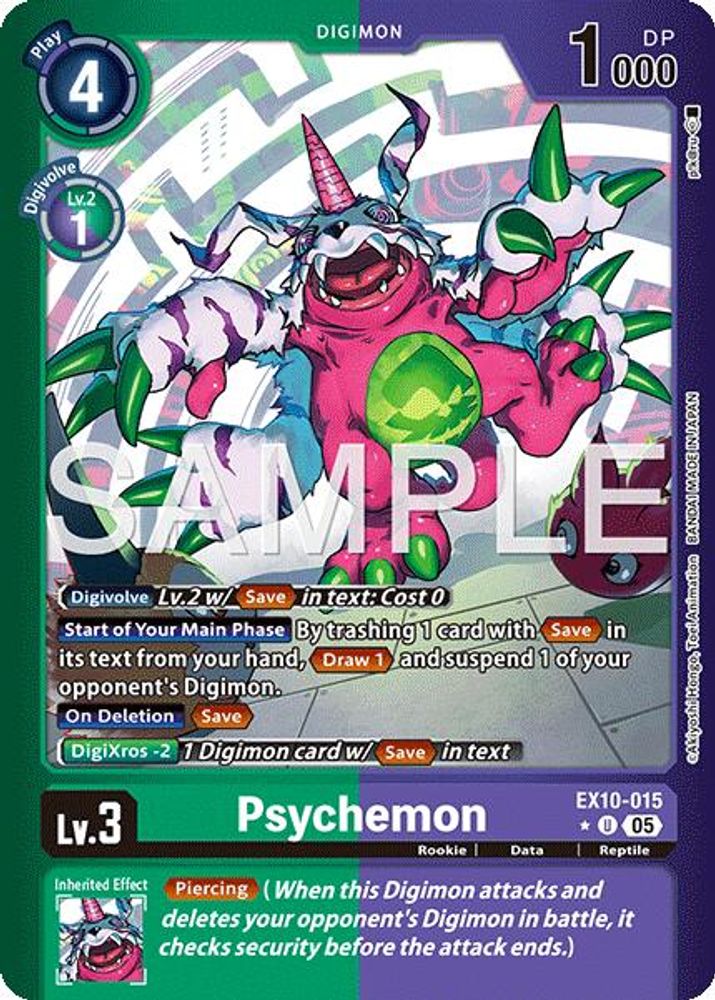 Psychemon (Limited Foil) (EX10-015) Uncommon - Digimon Sinister Order