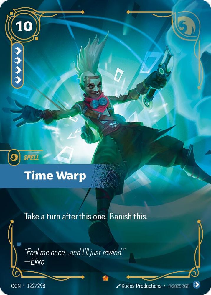 Time Warp (122/298) Epic - Riftbound Origins Foil