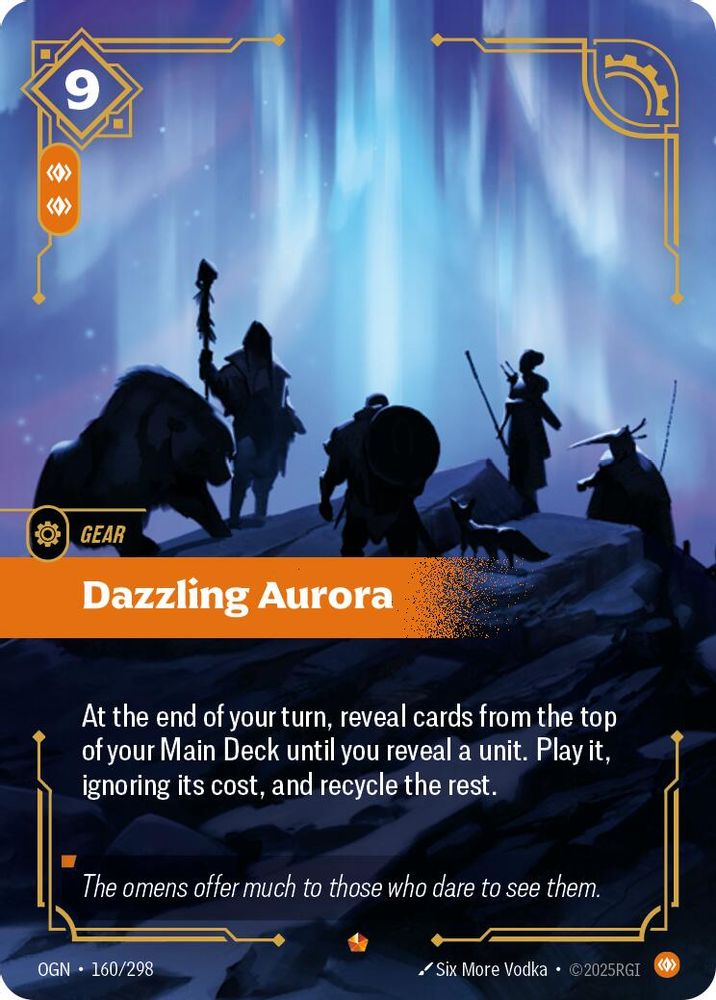Dazzling Aurora (160/298) Epic - Riftbound Origins Foil
