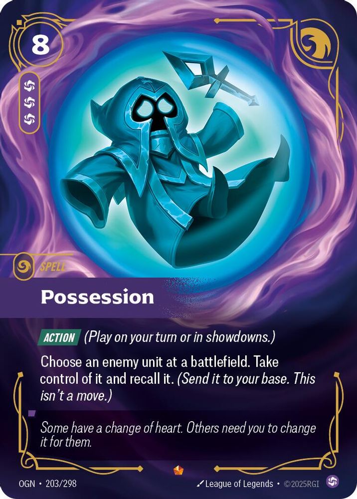 Possession (203/298) Epic - Riftbound Origins Foil