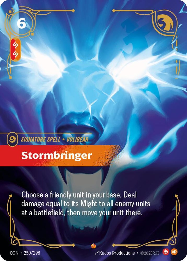 Stormbringer (250/298) Epic - Riftbound Origins Foil