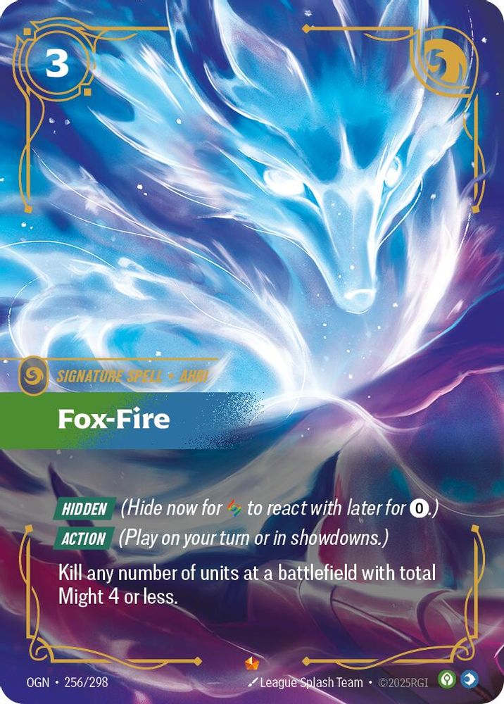 Fox-Fire (256/298) Epic - Riftbound Origins Foil