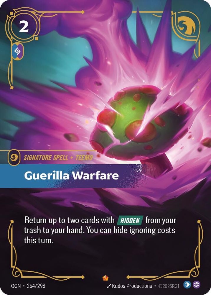 Guerilla Warfare (264/298) Epic - Riftbound Origins Foil