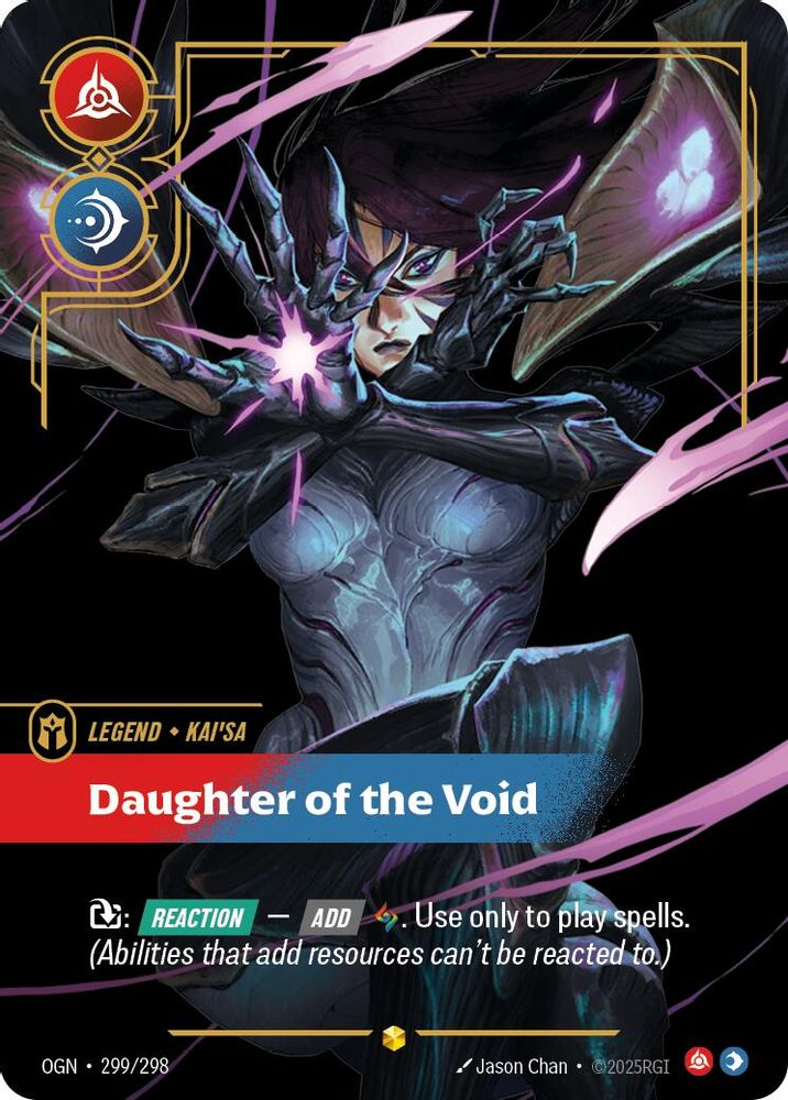 Kai'Sa - Daughter of the Void (Showcase) (299/298) Showcase - Riftbound Origins Foil