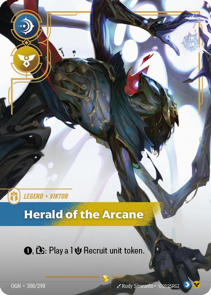 Viktor - Herald of the Arcane (Showcase) (308/298) Showcase - Riftbound Origins Foil