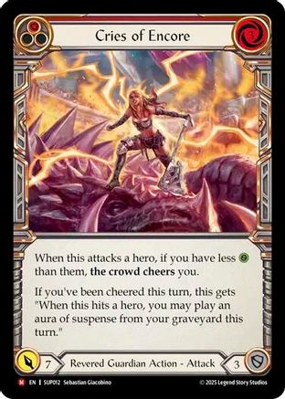 Cries of Encore (#SUP012) - Majestic - FAB Super Slam