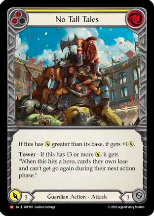 No Tall Tales (#SUP170) - Majestic - FAB Super Slam