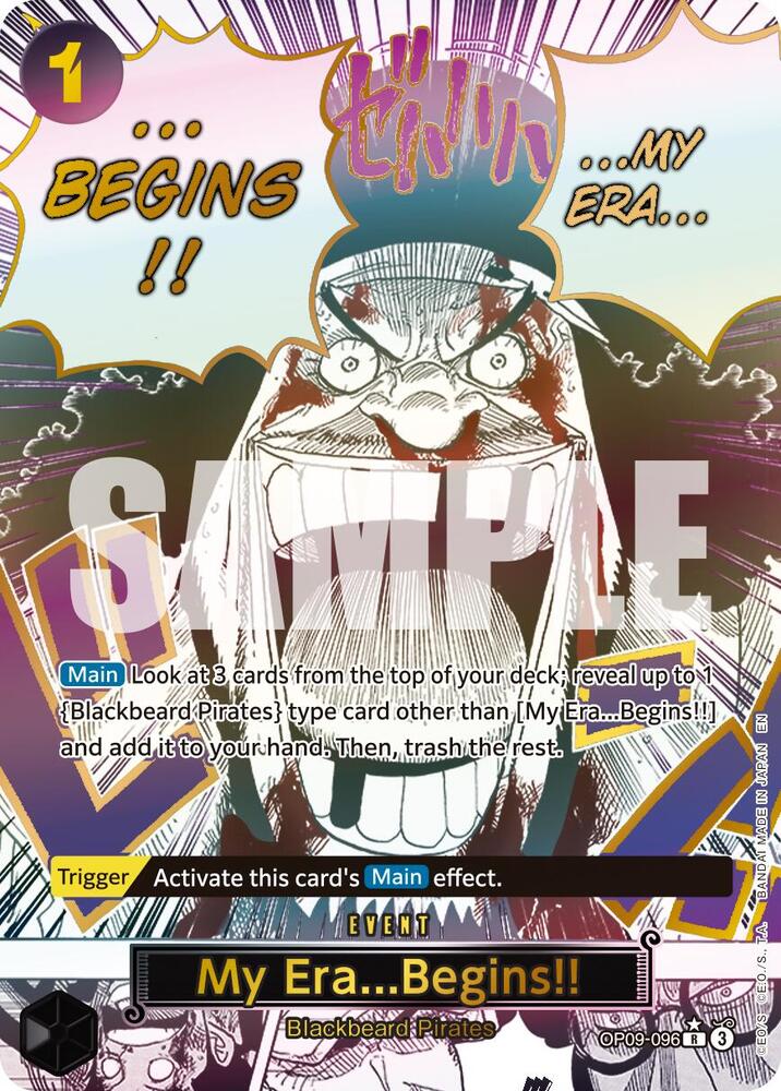 [ MANGA ] My Era...Begins!! - R [PRB-02] Premium Booster - THE BEST - VOL. 2