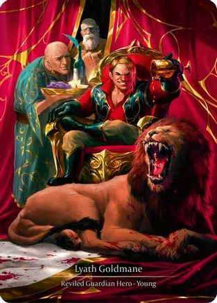 [Cold Foil] Lyath Goldmane (Marvel) (#SUP072) - Marvel - FAB Super Slam