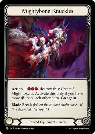 [Cold Foil] Mightybone Knuckles (#SUP080) - Common - FAB Super Slam