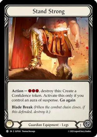 [Cold Foil] Stand Strong (#SUP169) - Common - FAB Super Slam