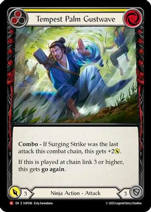 Tempest Palm Gustwave (#SUP246) - Majestic - FAB Super Slam