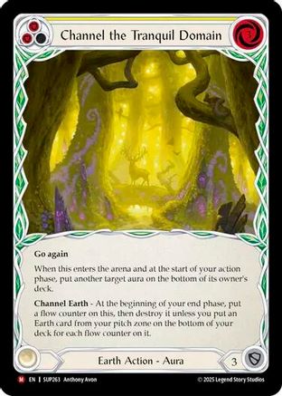 Channel the Tranquil Domain (#SUP263) - Majestic - FAB Super Slam