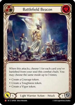 [Rainbow Foil] Battlefield Beacon (#SUP266) - Majestic - FAB Super Slam