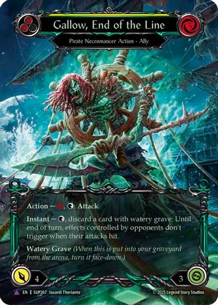 [Cold Foil] Gallow, End of the Line (Marvel) (#SUP267) - Marvel - FAB Super Slam