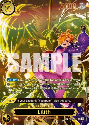 [ SP ] Lilith - (OP07-111) SP - One Piece Carrying On His Will