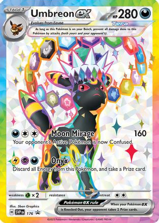 Umbreon ex - SVP 176 - Pokemon SV Scarlet & Violet Promo