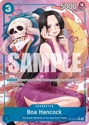[ALTERNATE ART] Boa Hancock (OP13-051) R - One Piece Carrying On His Will