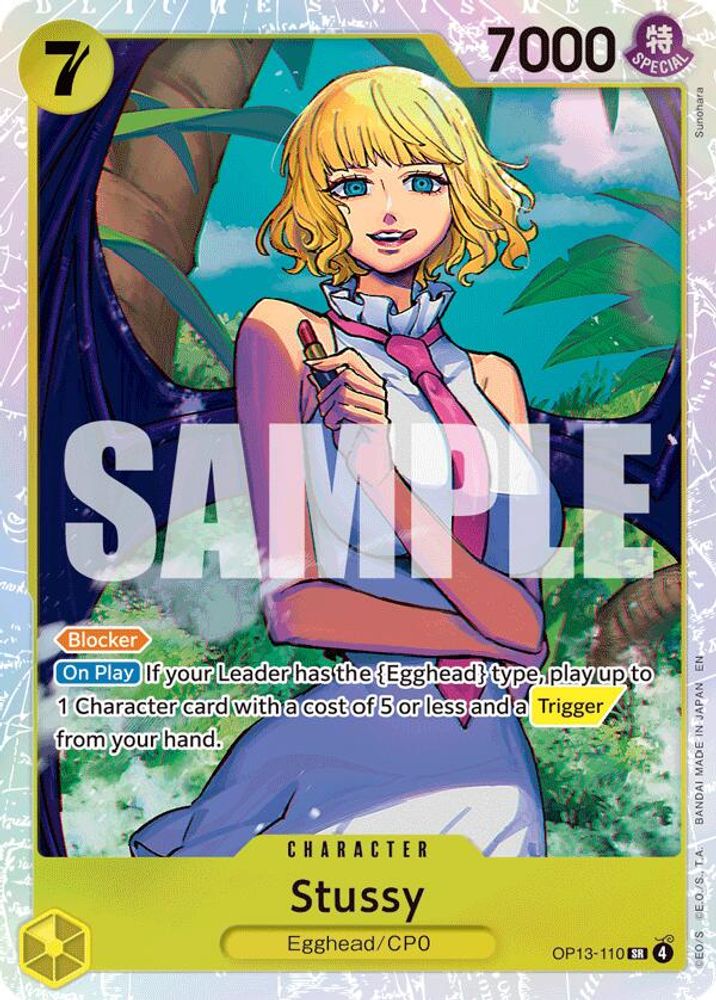 Stussy (OP13-110) Super Rare - One Piece Carrying On His Will