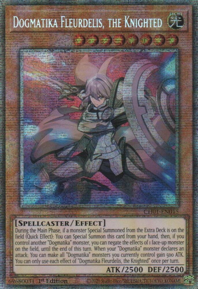 Dogmatika Fleurdelis, the Knighted (Starlight Rare) - (CH01-EN015) - Starlight Rare 1st Edition