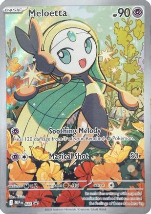Meloetta - [  026 ] - Illustration Rare - Pokemon ME Mega Evolution Promo