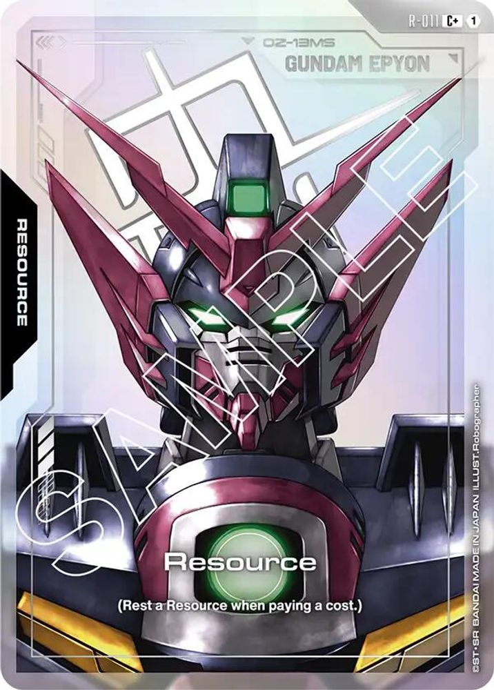 Resource (R-011) (C+) (R-011) - Gundam Dual Impact
