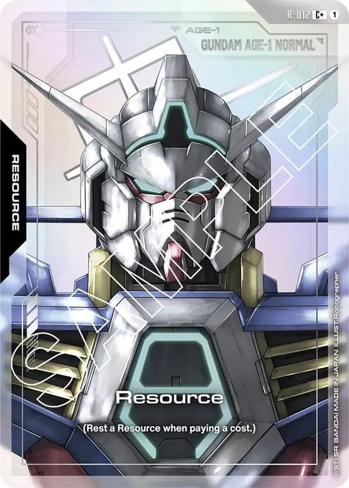 Resource (R-012) (C+) (R-012) - Gundam Dual Impact